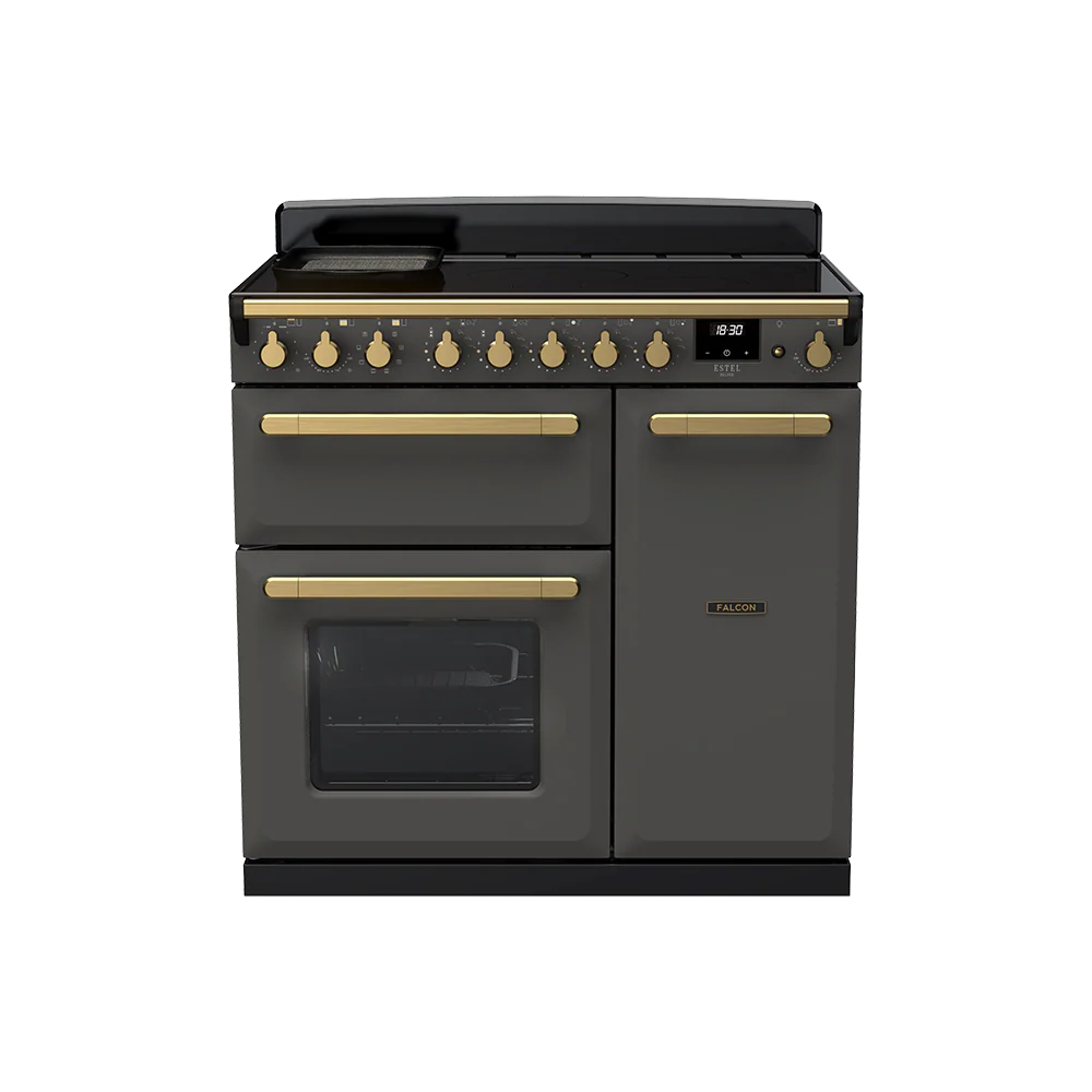 Falcon_Estel_Deluxe_90_Induction-Slate-Antique_Brass-Front